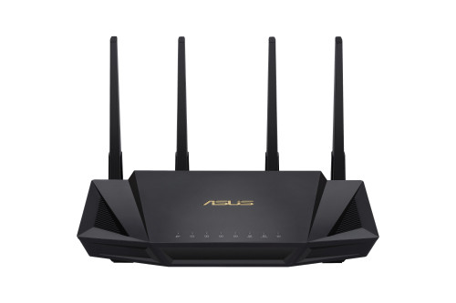 ASUS RT-AX3000 DUAL BAND WIFI ROUTER, WIFI 6, 802.11AX, LIFETIME INTERNET SECURI