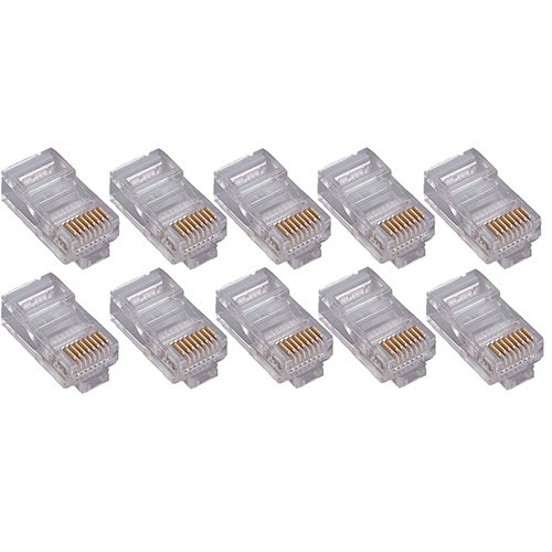 4X100PKC5E - 4XEM 100PK CAT5E RJ45 MODULAR PLUG