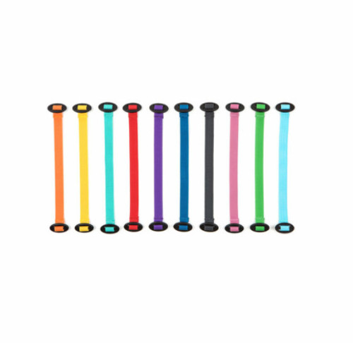 2558 - TRED BP 2015 COLOR BANDS-10 CT.-ASSORTED COLORS