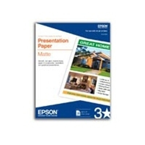 S041070 - Epson COATED PAPER, PHOTO PAPER - LEDGER B SIZE (11 IN X 17 IN) - 105 G/M2