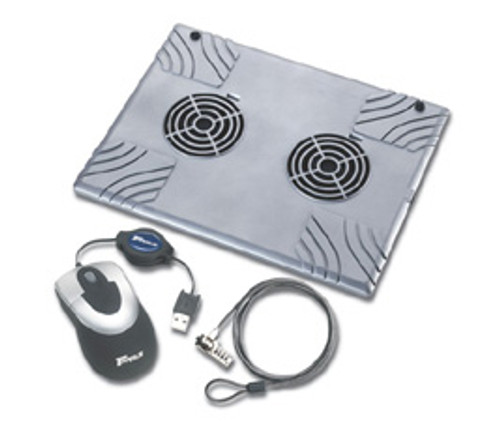 BUS0119 - Targus CHILL MAT;NOTEBOOK OPTICAL MOUSE WITH RETRACTABLE USB CABLE;DEFCON COMBO LOCK;R