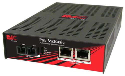 852-11713 - IMC Networks POE MCBASIC/LFPT, 2TX/FX- MM850-SC