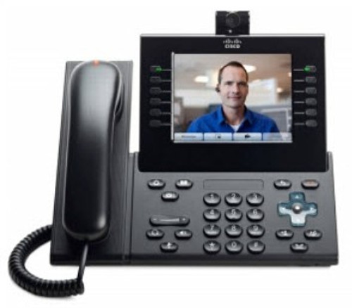 CP-9971-CL-CAM-K9= - Cisco CISCO UC PHONE 9971, CHARCOAL, SLM HNDST WITH CAMERA