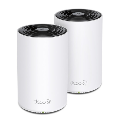 DECO XE75 PRO(2-PACK) - TP-Link AXE5400 WHOLE HOME MESH WI-FI 6E SYSTEM(TRI-BAND)