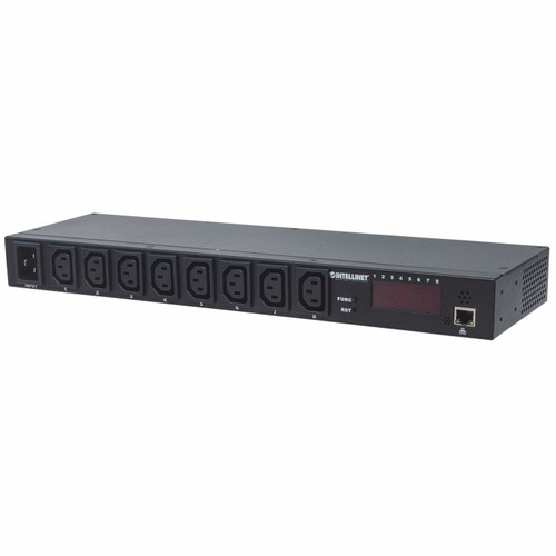 163682 - Intellinet 19 RACKMOUNTABLE INTELLIGENT POWER DISTRIBUTION UNIT; MONITORS POWER, TEMPERATUR