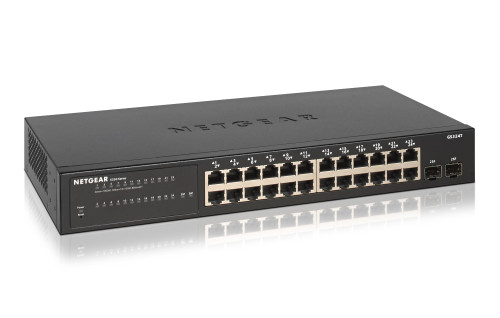GS324T-100NAS - Netgear S350 SERIES 24-PORT GIGABIT ETHERNET SMART MANAGED PRO SWITCH WITH 2 SFP PORTS (