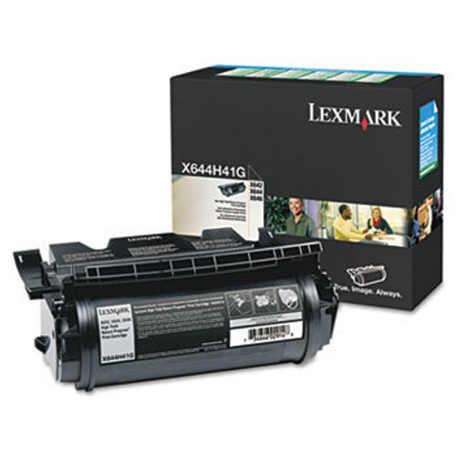 X644H41G - Lexmark TONER CARTRIDGE - BLACK - UP TO 21000 PAGES