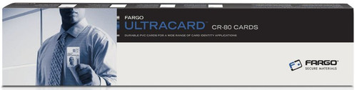 81754 - FARGO ULTRACARD 30 MIL CARDS, CR-80 - 500 CARDS PER BOX