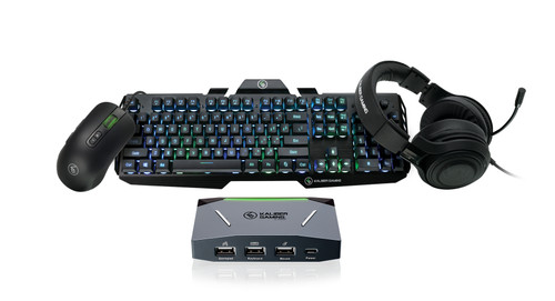 GE1337P2KIT3 - iogear KEYMANDER2KEYBORD/MOUSE/HEADSET