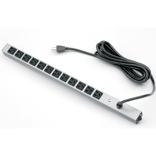 6316 - Da-Lite CT-E12, 12 OUTLET ELEC STRIP