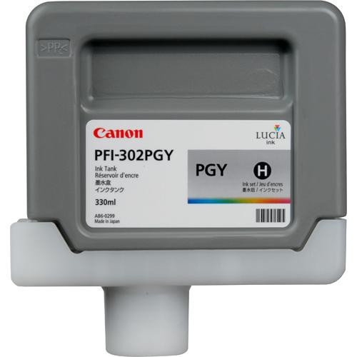 2218B001AA - Canon CANON PFI-302PGY-PIGMENT PHOTOGRAY 330ML