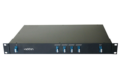 ADD-OADM-4DWDM - AddOn Networks ADDON 4 CHANNEL DWDM OAD MUX 19IN RACK MOUNT WITH LC CONNECTOR