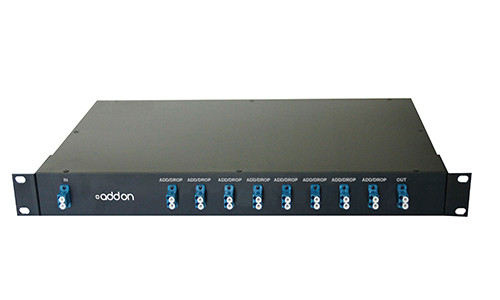 ADD-OADM-8DWDM - AddOn Networks ADDON 8 CHANNEL DWDM OAD MUX 19IN RACK MOUNT WITH LC CONNECTOR