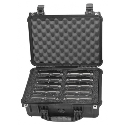 30030-0030-0012 - CRU DRIVE CARRYING CASE, A HARD-SHELLED WATERPROOF CASE FOR TRANSPORTING UP TO 10 ST