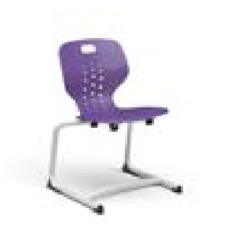 EMOJI-CA14 - Paragon 14I CANTILEVER EMOJI CHAIR,NYLON GLIDE