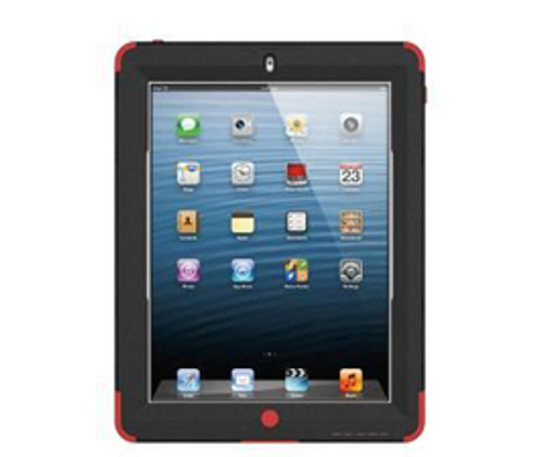 THD04403US - Targus IPAD 3 AND 4 RUGGED MAX PRO SAFEPORT CASE(RED)