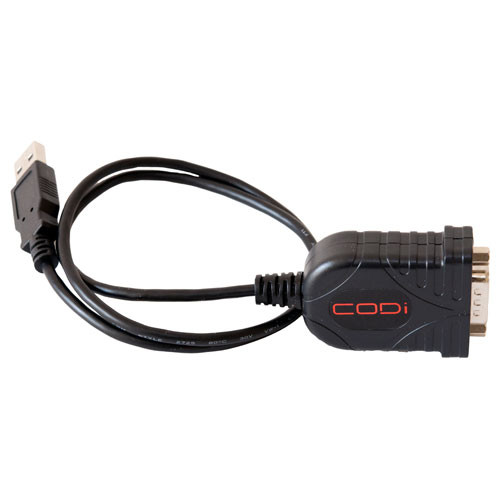 A01026 - CODi USB TO SERIAL ADAPTER CABLE