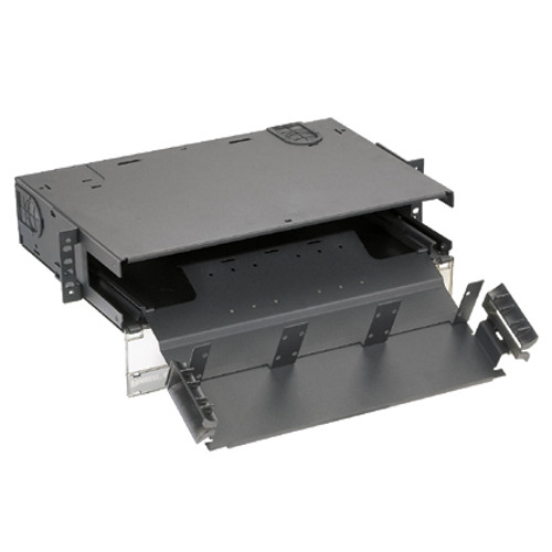 FRME2 - Panduit 2RU RACK MNT FIBER ENCL