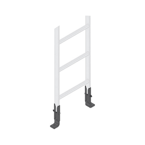 CLH-RES-6 - MIDDLE ATLANTIC PRODUCTS LADDER END SUPPORT HDWR,6