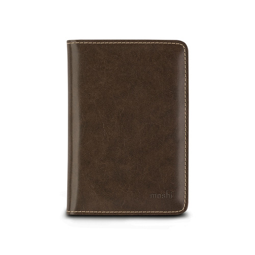 99MO095731 - MOSHI A PREMIUM VEGAN LEATHER HOLDER THAT SECURES, AND PROTECTS USERS PASSPORT