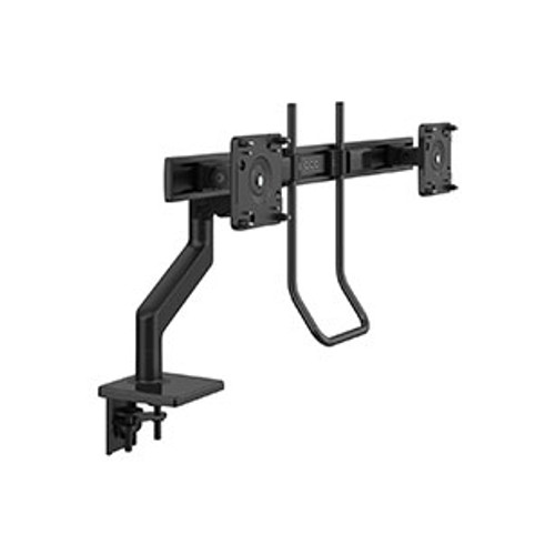 Q-M81CMBBHB - Humanscale M8.1 - DUAL MTR, CROSSBAR, CLAMP (BLK)