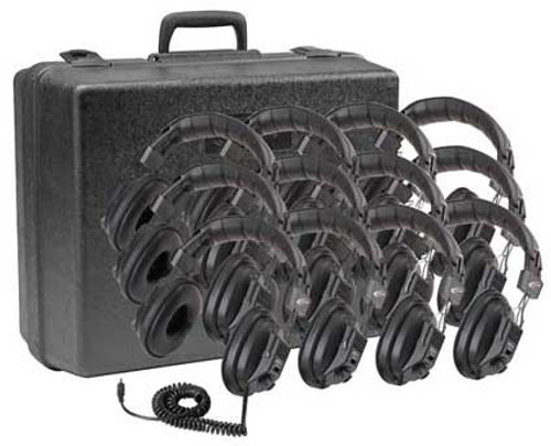 3068-12 - Ergoguys CALIFONE 10 PK 3068AV HEADPHONE W/CASE