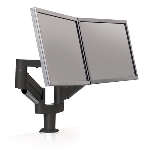 7FLEX-DUAL-ETUS-104 - Ergotech Group 7FLEX DUAL MONITOR ARM BLACK