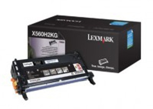 X560H2KG - Lexmark TONER CARTRIDGE - BLACK - HIGH YIELD - FOR X560N