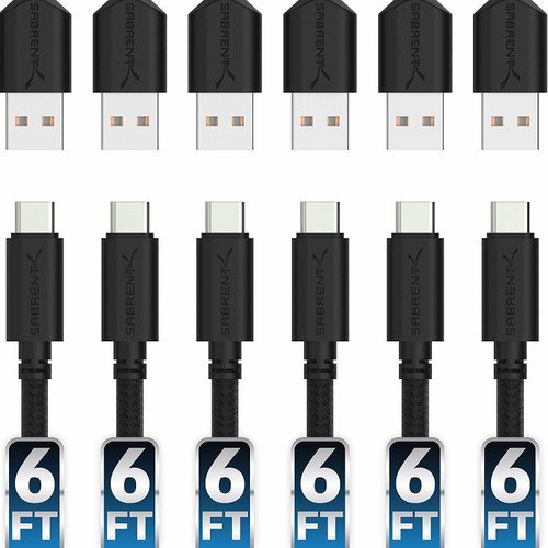 CB-C6X6-PK20 - Sabrent 20PK USB 2.0 TO USB-C SYNC &