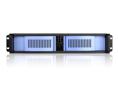 D-200-BLUE - iStarUSA KIT-2U COMPACT RACKMOUNT D-200 WITH BLUE BEZELS