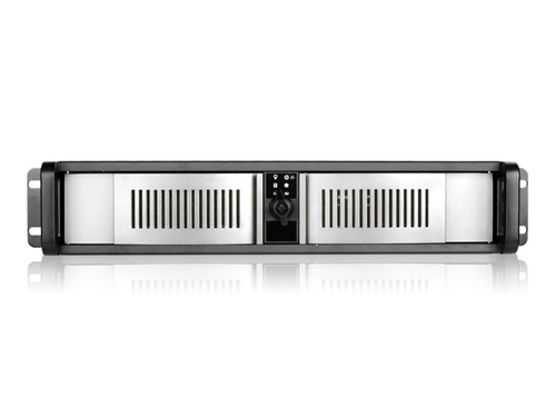 D-200-SILVER - iStarUSA KIT-2U COMPACT RACKMOUNT D-200 WITH SILVER BEZELS