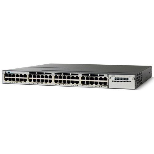 WS-C3750X-48P-S-RF - Cisco CATALYST 3750X 48 PORT POE IP BASE REMAN