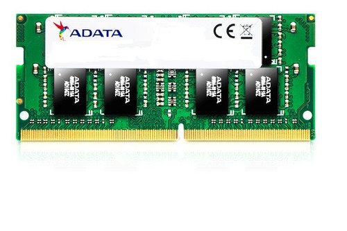 AD4S240038G17-S - ADATA DDR4 2400 8GB SO-DIMM 1024X8 1.2V SINGLE TRAY