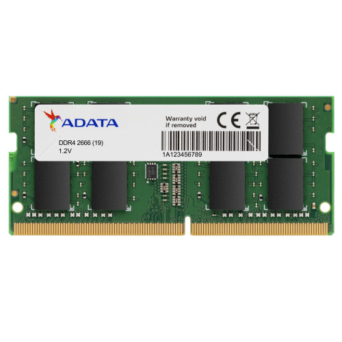 AD4S266638G19-B - ADATA 2666 8GB SODIMM, NOTEBOOK BULK PACK