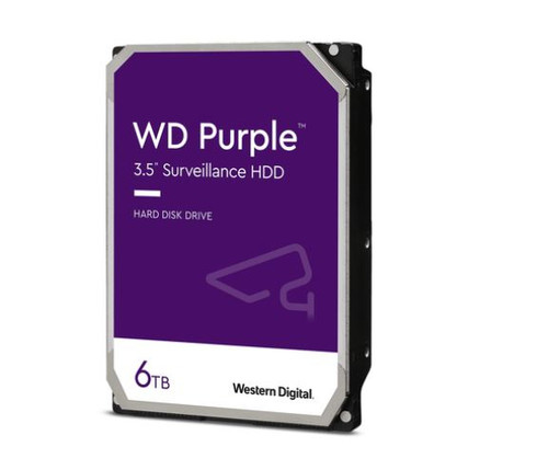 WD62PURZ-20PK - Western Digital 20PK 6TB PURPLE SATA 6GB/S 128G