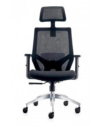 ESC01UF - Urban Factory ERGONOMIC CHAIR WITH CURVED SHAPE FOR OPTIMAL SUPPORT. ADJUSTABLE BACK SUPPORT.