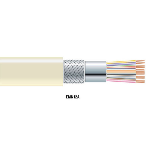 EMN12A-0500 - Black Box RS-232 BULK SERIAL CABLE - DOUBLE-SHIELDED, PVC, 12-CONDUCTOR, 500-FT. (152.4-M)