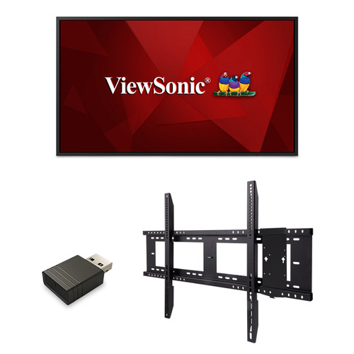 CDE5520-E1 - Viewsonic 55IN 4K DISPLAY BUNDLE WITH MOUNT