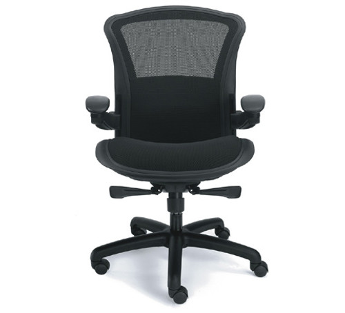 CHAIR-ADV1-B - MIDDLE ATLANTIC PRODUCTS CHAIR,ADVANTAGE1,BLK