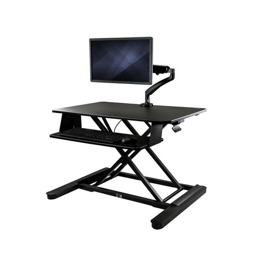 BNDSTSLGSLIM - StarTech.com TRANSFORM YOUR DESK INTO A SIT-STAND WORKSTATION, WITH EASY HEIGHT ADJUSTMENT AN