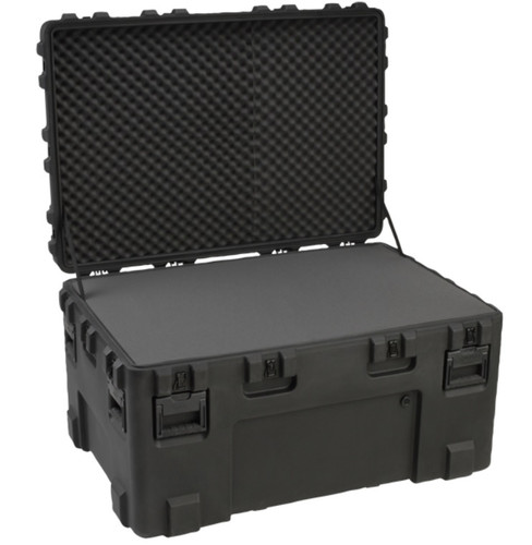 3R4530-24B-L - SKB MILITARY STANDARD ROTO CASE - 45 X 30 X 24IN - FOAM LAYERS - CASTER KIT SOLD S