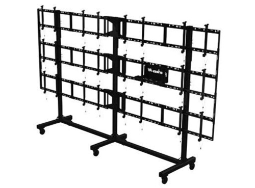 DS-C555-4X3 - Peerless PORTABLE 4X3 VIDEO WALL CART