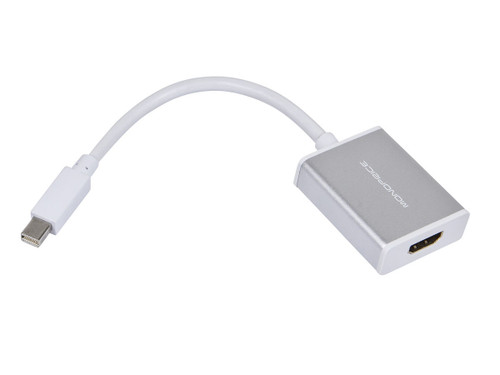 9426 - Monoprice Mini DisplayPort 1.1/Thunderbolt-HDMI HDMI Type A (Standard) Gray, White