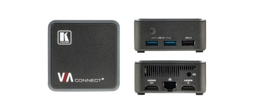 87-000290 - Kramer Electronics VIA-CONNECT2. WIRELESS CONTENT SHARING COLLABORATE CONFERENCING.