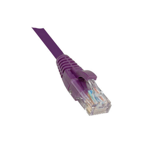 90-C6CB-PL-020 - Weltron 20FT PURPLE CAT6 SNAGLESS PATCH CABLE