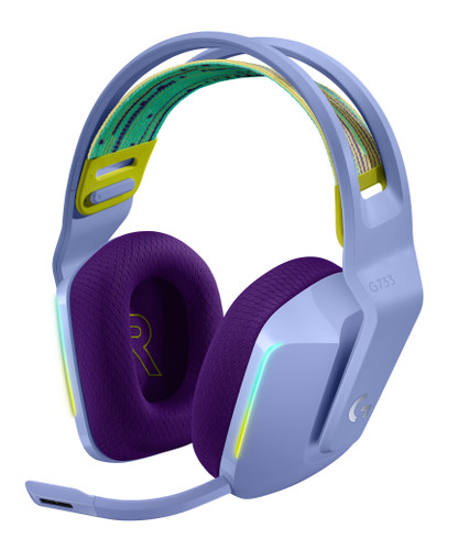 981-000889 - Logitech G733 WIRELESS HEADSET (LILAC)