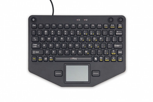 7300-0332 - Gamber-Johnson IKEY KEYBOARD SL-80-TP, A COMPACT, LIGHTWEIGHT, AND FULLY-RUGGED MOBILE KEYBOARD
