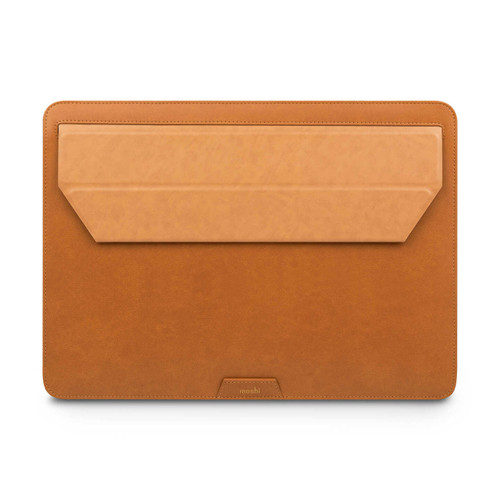 99MO034752 - MOSHI MUSE 14IN 3-IN-1 SLIM LAPTOP SLEEVE - CARAMEL BROWN