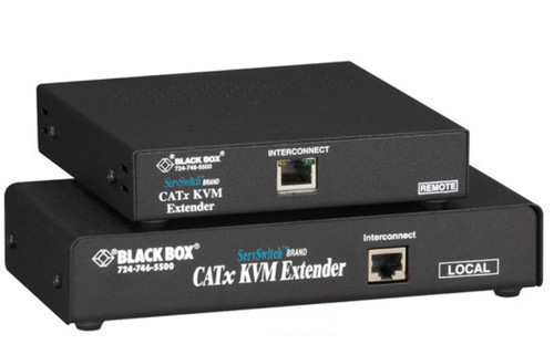 ACU2009A - Black Box KVM EXTENDER - VGA, PS/2, DUAL-ACCESS, CATX, GSA, TAA