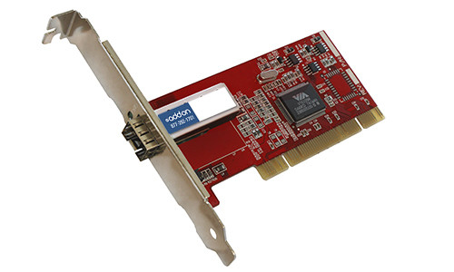 ADD-PCI-1SFP - AddOn Networks ADDON 1GBS SINGLE OPEN SFP PORT PCI NETWORK INTERFACE CARD